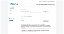 Desktop Screenshot of integrity24.com